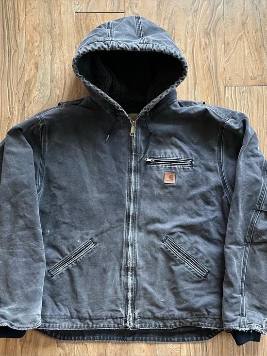 Carhartt Other - Carhartt hooded Detroit canvas jacket
J141 BLK